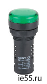 Индикатор ND16-22DS/4 зеленый АС110В (CHINT)