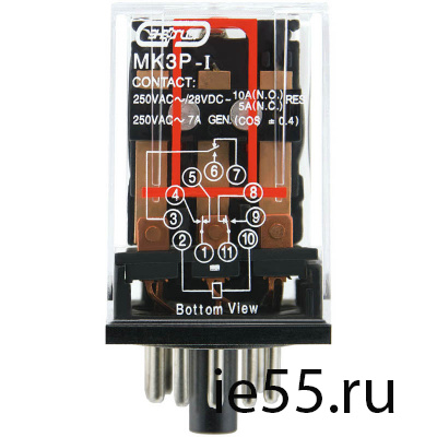 Реле промежуточное 3SJ5 3P-1 (MK3P-1)  AC  24 V ЭН