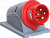 Вилка стационарная ССИ-514 16А-6ч/380-415В 3Р+РЕ IP44 MAGNUM ИЭК