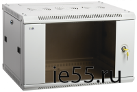 ITK Шкаф LINEA W 6U 600x600 мм дверь стекло, RAL7035