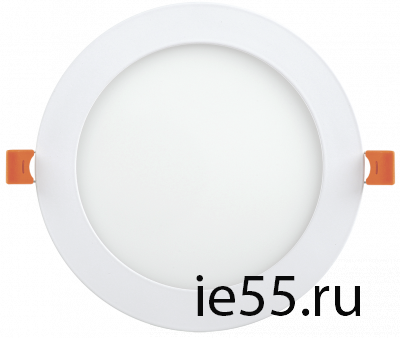 Светильник ДВО 1606 белый круг LED 12Вт 6500 IP20 IEK