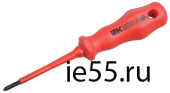 Отвертка крестовая Profi Ph1х80мм 1000В IEK