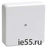 Коробка распаячная КМ для о/п 75х75х20мм сл. кость IEK