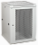 ITK Шкаф LINEA W 9U 600x450 мм дверь перфорированная, RAL7035