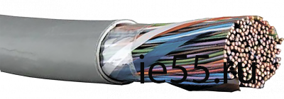 ITK Витая пара U/UTP кат.5E 50х2х24AWG LSZH серый (500м)