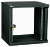 ITK Шкаф LINEA WE 9U 600x650мм дверь стекло черный