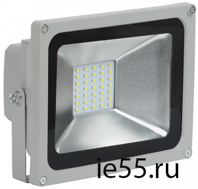 Прожектор СДО 05-20 светодиодный серый SMD IP65 IEK