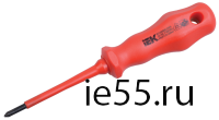 Отвертка крестовая Profi Ph0х75мм 1000В IEK