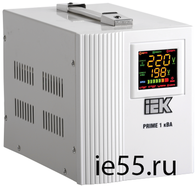 Стабилизатор напряжения переносной серии Prime 1 кВА IEK