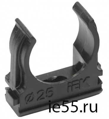 Держатель с защёлкой CF25 IEK черный