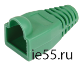 ITK Колпачок изолирующий для разъема RJ-45, PVC, ЗЕЛЕНЫЙ