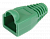 ITK Колпачок изолирующий для разъема RJ-45, PVC, ЗЕЛЕНЫЙ
