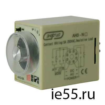 Pеле времени 220V AH3-NA  (1s - 10 min) AC ЭНЕРГИЯ