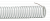 Труба гофр.ПВХ d 16 с зондом (10 м) IEK