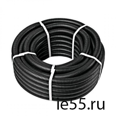 Труба гофрированная  гибкая ПНД легкая d 20 с зондом (100 м) (CHINT)