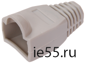 ITK Колпачок изолирующий для разъема RJ-45, PVC, СЕРЫЙ