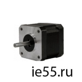 Шаговый двиг SMO-17.H218S.4K50.040.4K.048 NEMA-17, 4,5 кг*см, 0,4 А, 1,8°, 48 мм, 2-х фазн., 4-х про