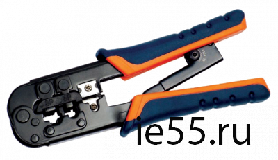 ITK Инструмент обжим. RJ-45/12/11 с храп. мех.