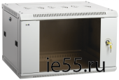 ITK Шкаф LINEA W 12U 600x450 мм дверь стекло, RAL7035