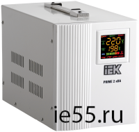 Стабилизатор напряжения переносной серии Prime 2 кВА IEK восстановленный