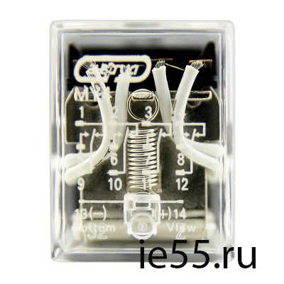 Реле промежуточное 3SJ4M-4 (MY-4)  DC  24 V ЭНЕРГИ