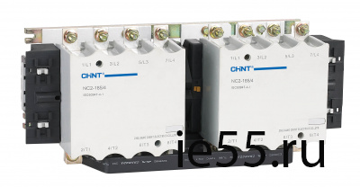 Контактор NC2-330NS реверс 330A 230В/АС3 50Гц (CHINT)