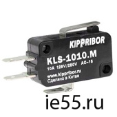 Микровыключатель KLS-A1.010.M 1НО+1НЗ, Iном.=1,5 А 125/250 VAC (AC-15), Ith=10 А, 20 млн циклов