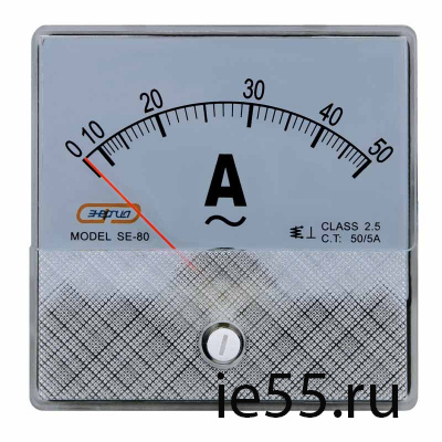 Aмперметр SE-80 (SF-80)     50А/5А  ЭНЕРГИЯ