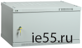 ITK Шкаф LINEA WE 12U 550x350мм дверь металл серый