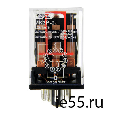 Реле промежуточное 3SJ5 3P-1 (MK3P-1)  DC  24 V ЭН