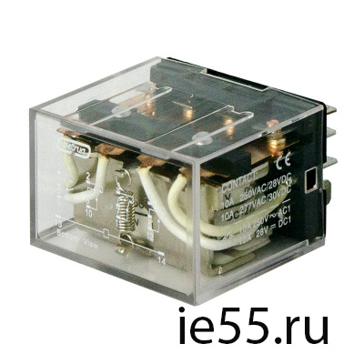 Реле промежуточное 3SJ4L-4 (LY-4)   DC  12 V ЭНЕРг