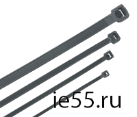 Хомут морозостойкий Хкм 4,8х200мм черный (100шт) IEK