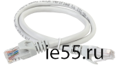 ITK Коммутационный шнур (патч-корд), кат.6 UTP, 3м, серый