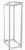 ITK 19" двухрамная стойка, 24U, 600x800 мм, серая