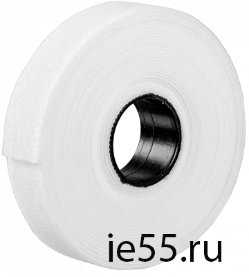 Хомут-липучка ХКл 16мм белый (5м/ролл) IEK