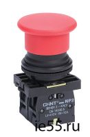 Кнопка управления NP2-BA3311 с маркировкой, 1НО IP40 (CHINT)