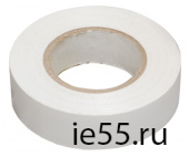 Изолента 0,18х19 мм белая 20 метров ИЭК