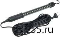 Светильник LED переносной ДРО 2061 IP54 шнур 5м черный IEK