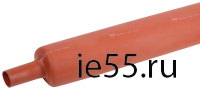 Термоусаживаемая трубка ТТШс 100/40 10 кВ 2,5:1 красная 1м IEK