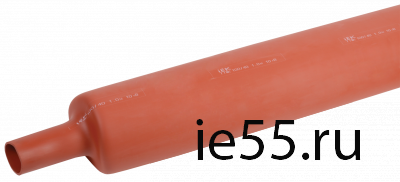 Термоусаживаемая трубка ТТШс 100/40 10 кВ 2,5:1 красная 1м IEK