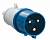 Вилка переносная ССИ-023 2Р+РЕ 32А 200-250В IP44 IEK