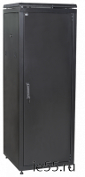ITK Шкаф сетевой 19" LINEA N 38U 600х1000 мм металлическая передняя дверь черный