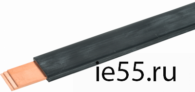 Шина медная гибкая изолированная ШМГ 10x(160x1мм) 2м IEK