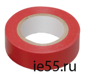Изолента 0,13х15 мм красная 10 метров ИЭК