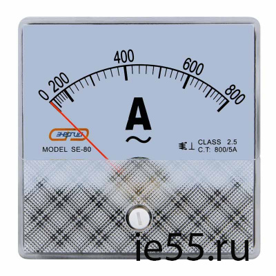 Aмперметр SE-80 (SF-80)    800А/5А  ЭНЕРГИЯ