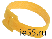 Хомут-липучка ХКл 14х135мм желтый (100шт) IEK