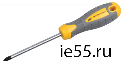 Отвертка крестовая Master Pz3х150мм IEK