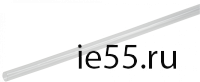Термоусадочная трубка ТТУ 28/14 прозрачная 1 м IEK