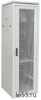 ITK Шкаф сетевой 19" LINEA N 28U 600х600 мм перфорированная передняя дверь серый