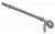 Крюк спиральный КСА12-250/200 (BQC 12-250) ИЭК